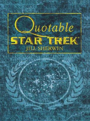 cover image of Quotable Star Trek